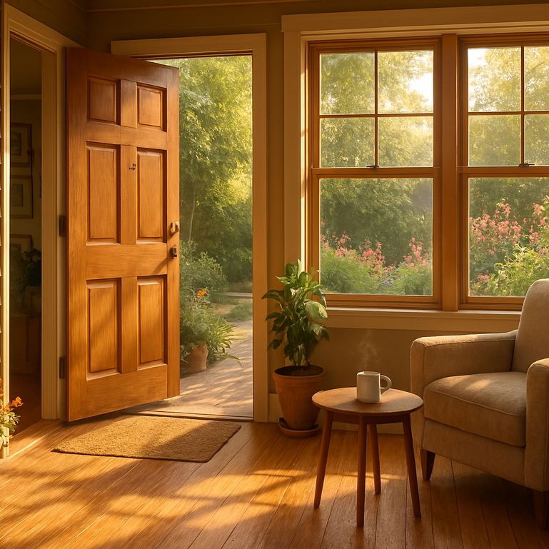 Ngôi nhà thức dậy cùng bạn